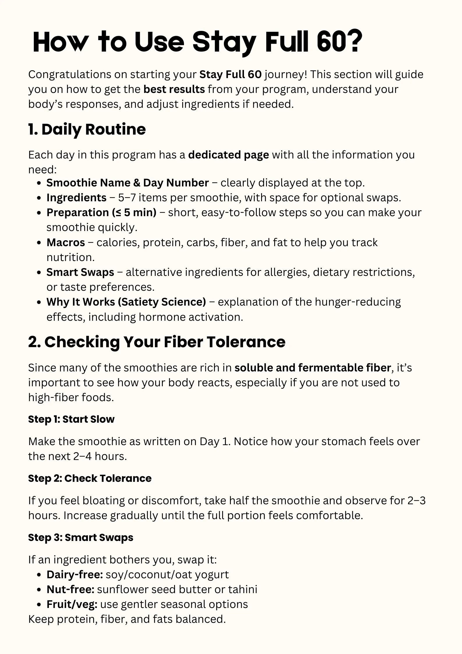 Preparation Guide